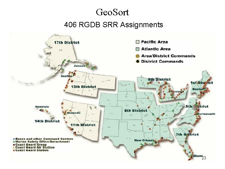 Geo. Sort 406 RGDB SRR Assignments 23 