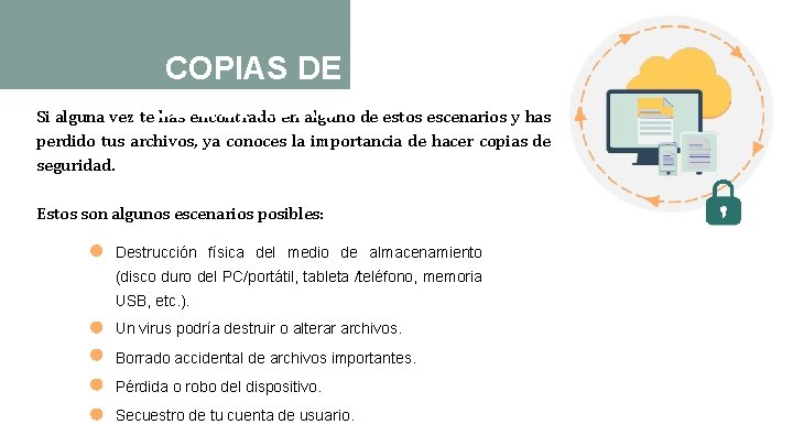 COPIAS DE Si alguna vez te. SEGURIDAD has encontrado en alguno de estos escenarios