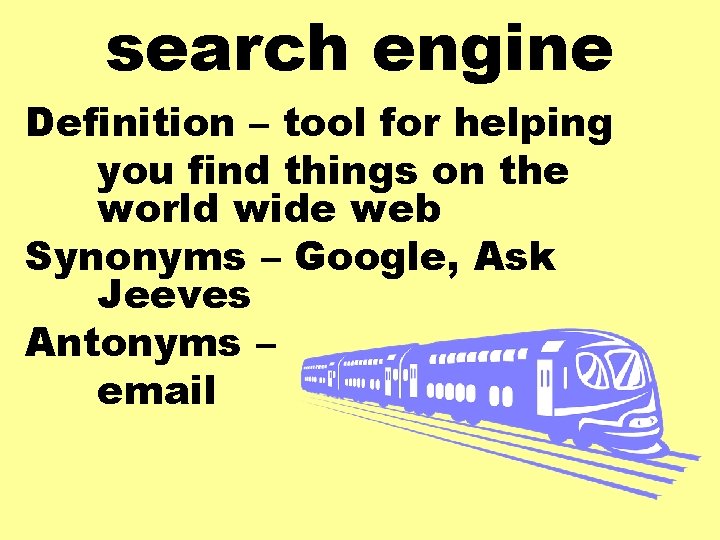 search engine Definition – tool for helping you find things on the world wide