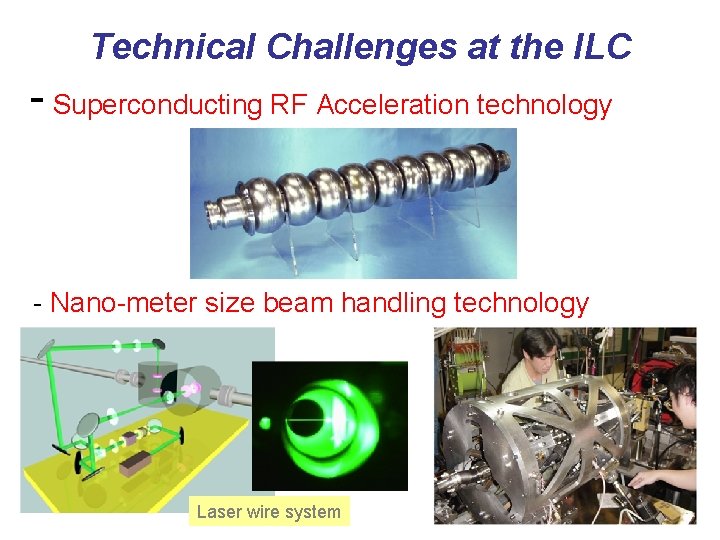 Technical Challenges at the ILC Superconducting RF Acceleration technology - Nano-meter size beam handling