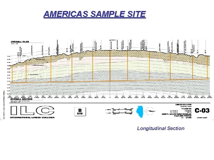AMERICAS SAMPLE SITE Longitudinal Section 