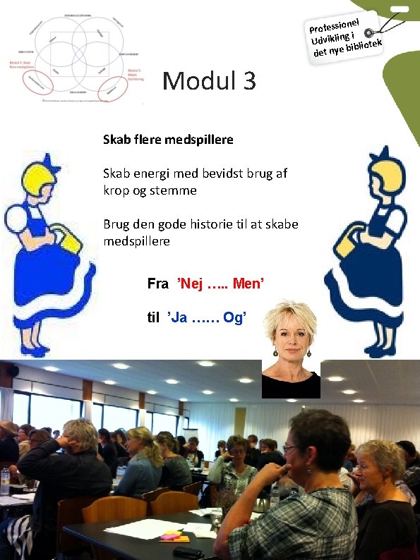 ionel Profess i g Udviklin bliotek bi det nye Modul 3 Skab flere medspillere