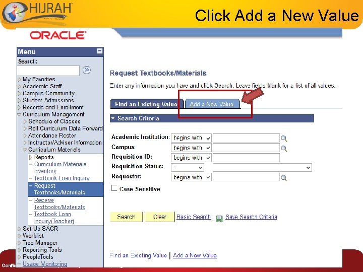 Click Add a New Value 