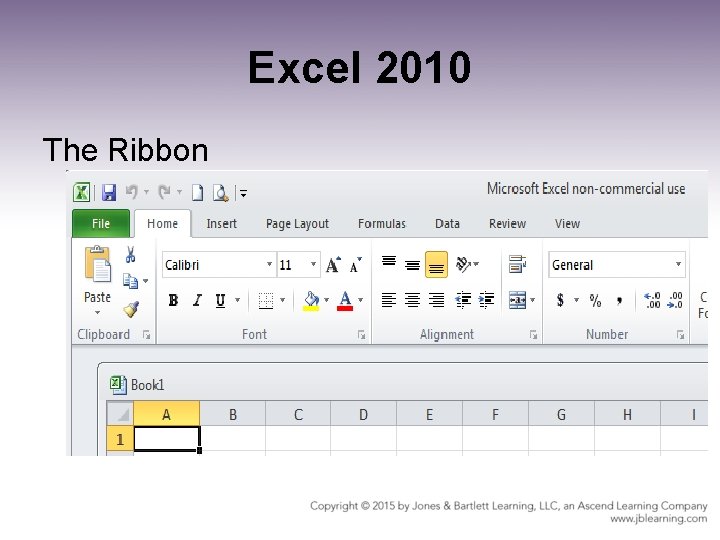 Excel 2010 The Ribbon 