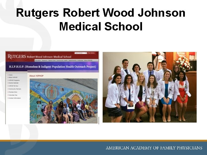 Rutgers Robert Wood Johnson Medical School 
