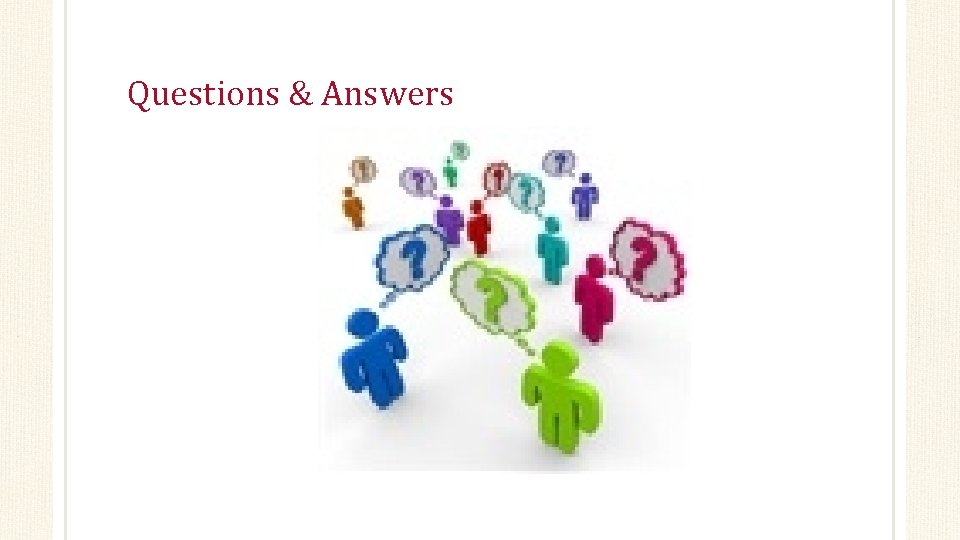 Questions & Answers 
