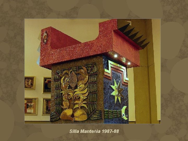 Silla Manteñia 1987 -88 