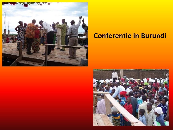Conferentie in Burundi 