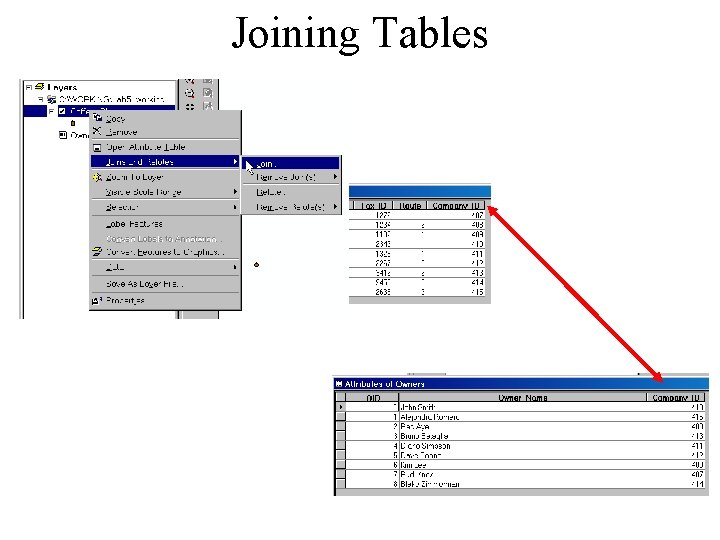 Joining Tables Joining Tables