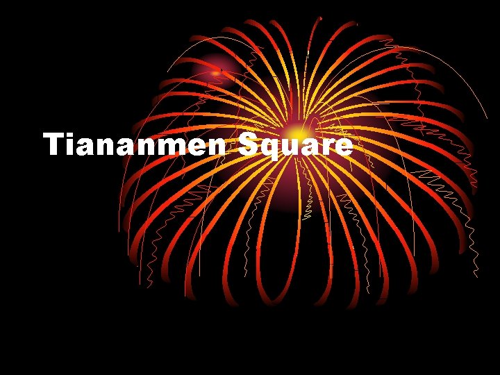 Tiananmen Square 