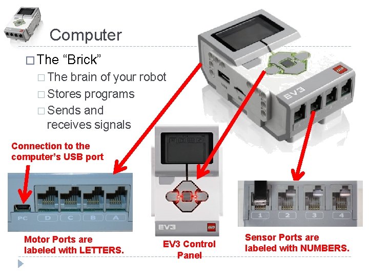 LEGO Mindstorms EV 3 How to design build