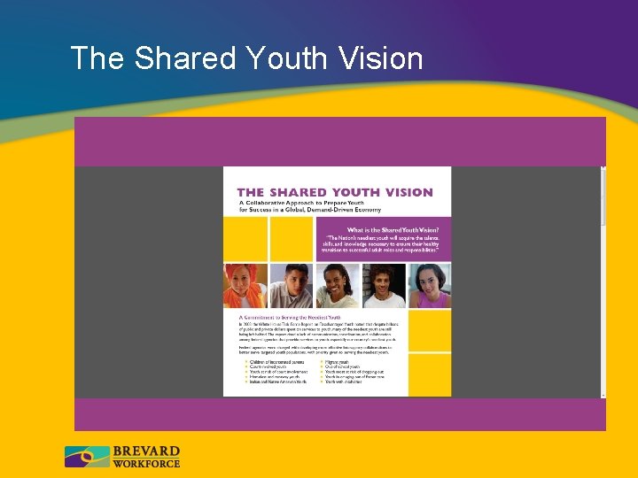 The Shared Youth Vision 
