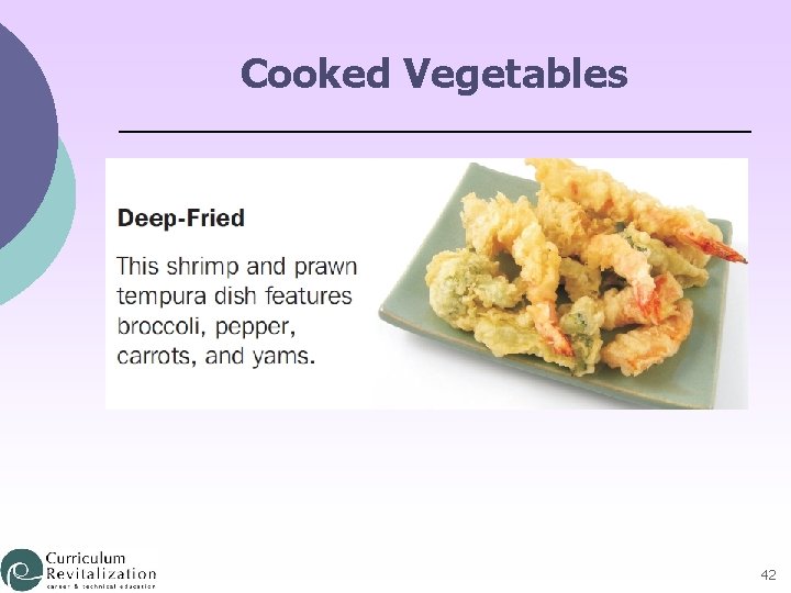 Cooked Vegetables 42 