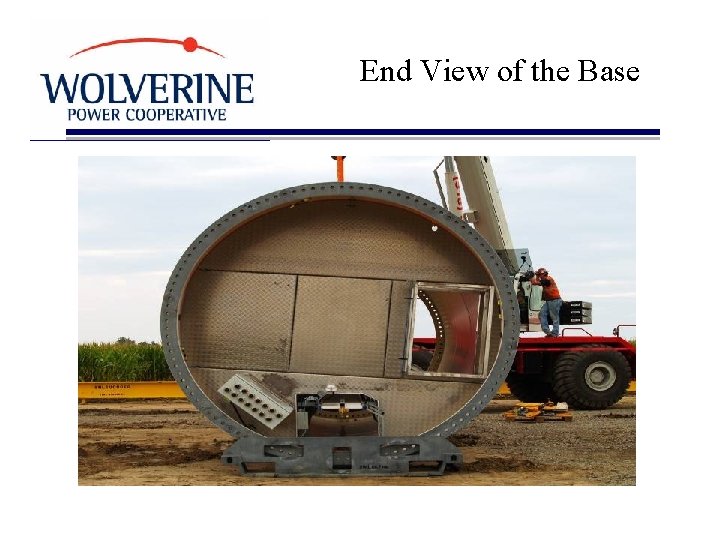 End View of the Base 