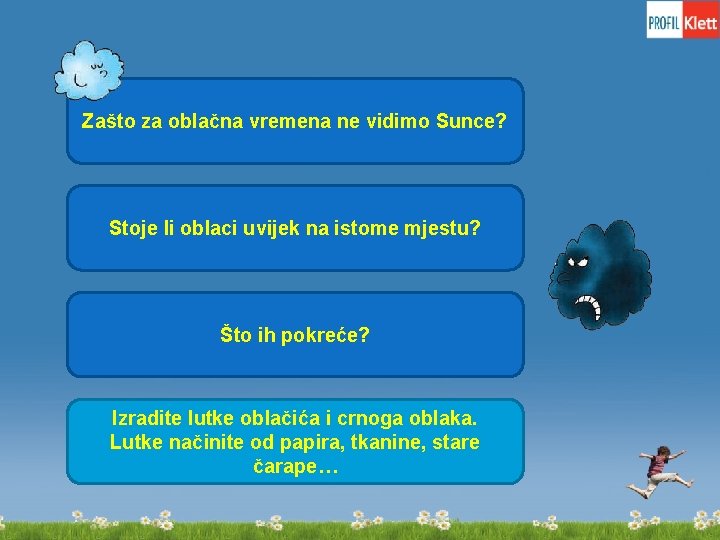 Zašto za oblačna vremena ne vidimo Sunce? Stoje li oblaci uvijek na istome mjestu?