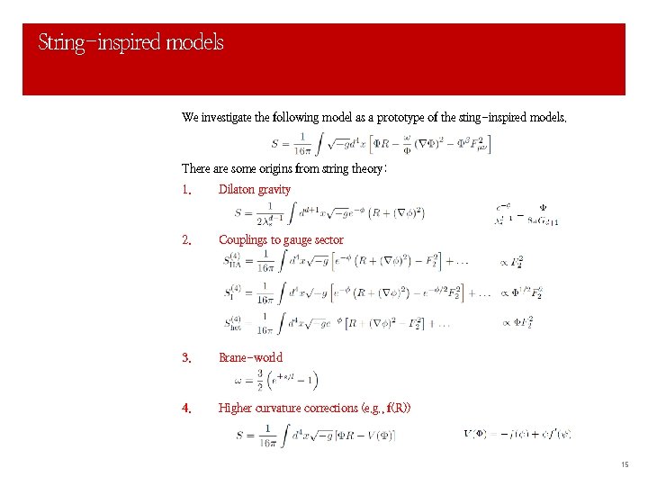 Charged black holes in stringinspired gravity models Based