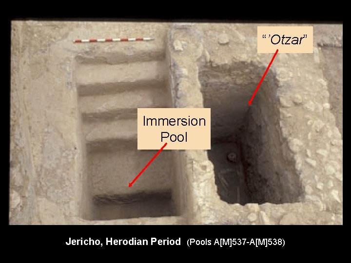 “’Otzar” Immersion Pool Jericho, Herodian Period (Pools A[M]537 -A[M]538) 