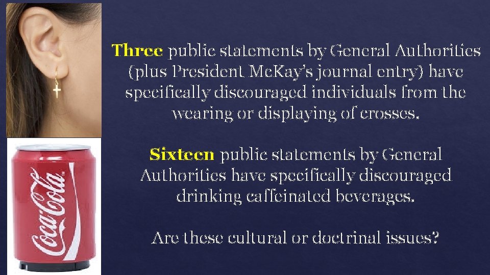 Three public statements by General Authorities (plus President Mc. Kay’s journal entry) have specifically