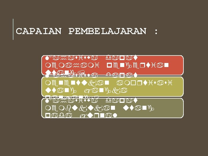 CAPAIAN PEMBELAJARAN : Mahasiswa dapat memahami pengertian utang, Mahasiswa dapat menentukan amortisasi utang jangka