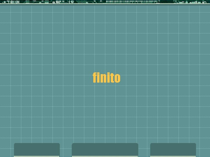 finito 