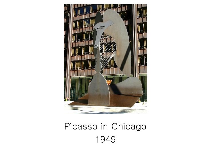 Picasso in Chicago 1949 