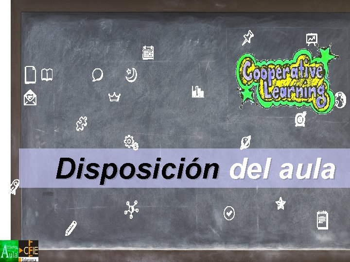 Disposición del aula Disposición del aula