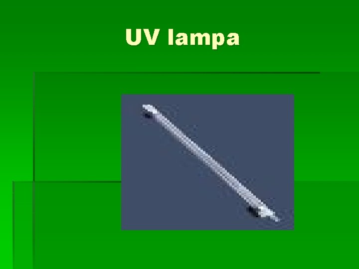 UV lampa 