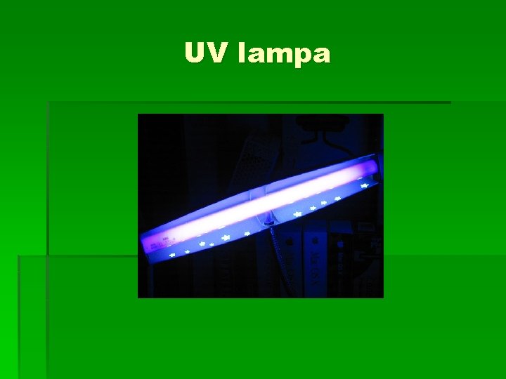 UV lampa 