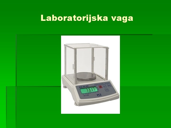 Laboratorijska vaga 