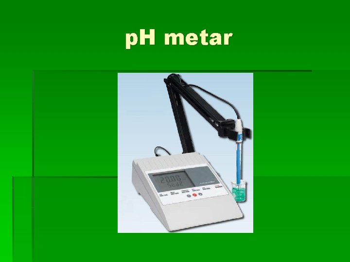 p. H metar 