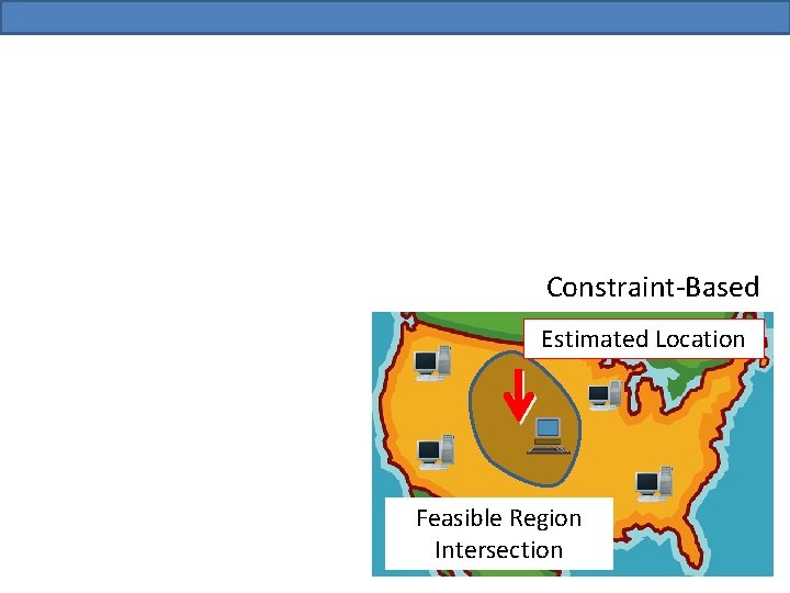 Constraint-Based Estimated Location Feasible Region Intersection 