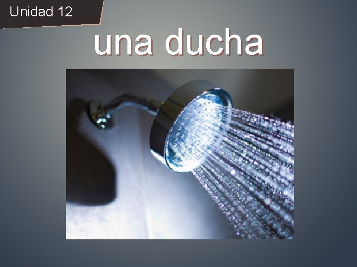 Unidad 12 una ducha 