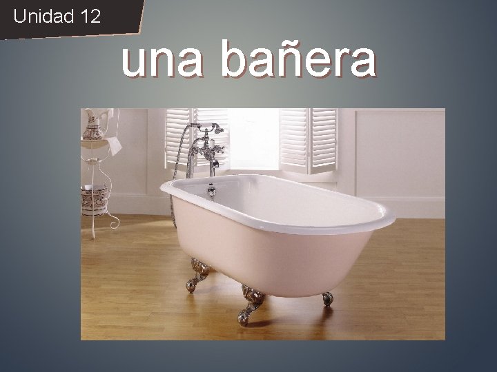 Unidad 12 una bañera 