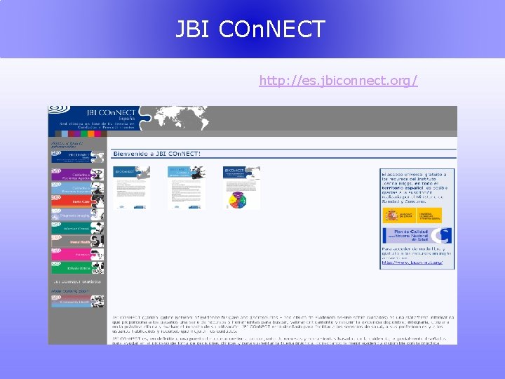 JBI COn. NECT http: //es. jbiconnect. org/ 