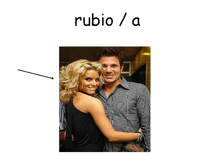 rubio / a 