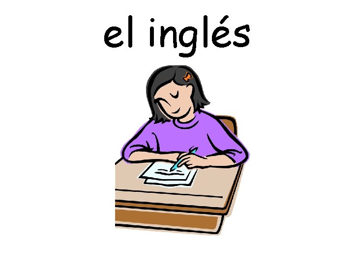 el inglés 