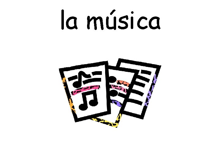 la música 
