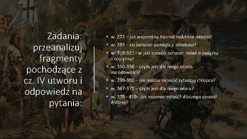 Na Czym Polegał Tragizm Konrada Wallenroda slidetodoc.com