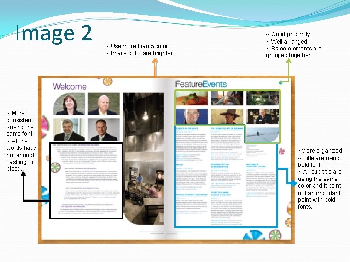 Image 2 ~ More consistent. ~using the same font. ~ All the words have