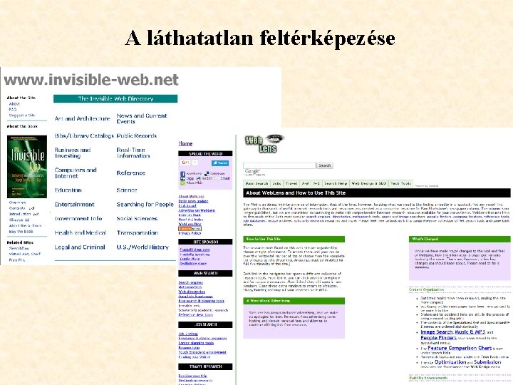 A láthatatlan feltérképezése 38 