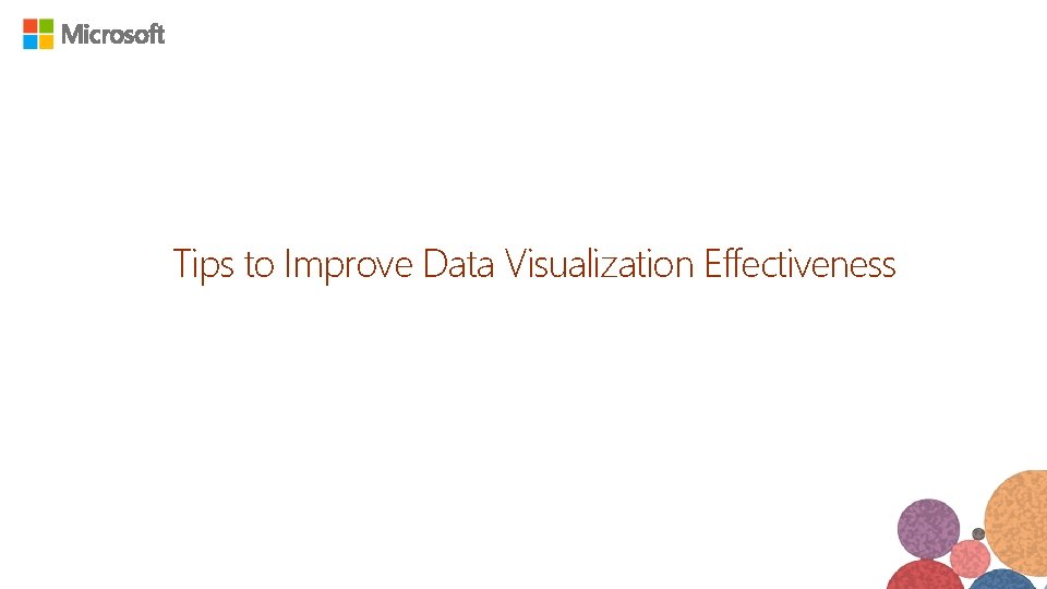 Tips to Improve Data Visualization Effectiveness 