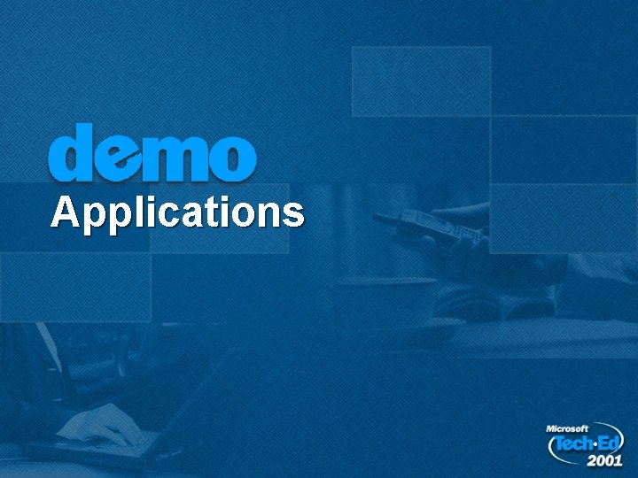 Applications Applications