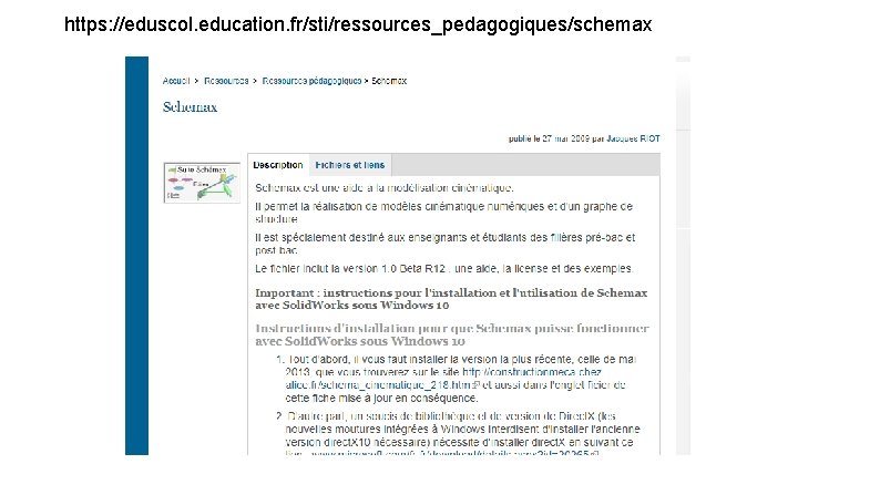 https: //eduscol. education. fr/sti/ressources_pedagogiques/schemax 
