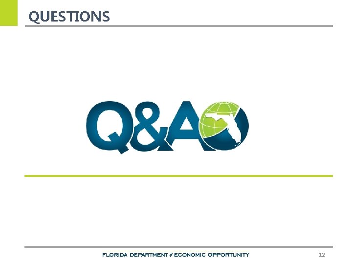 QUESTIONS 12 