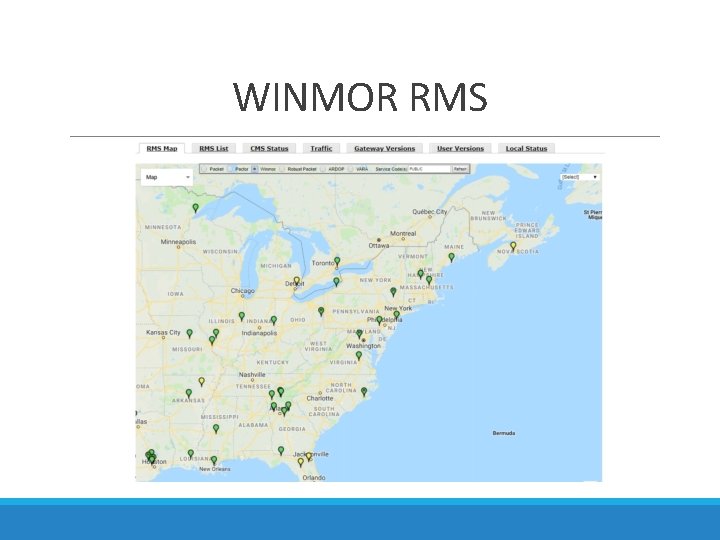 WINMOR RMS 