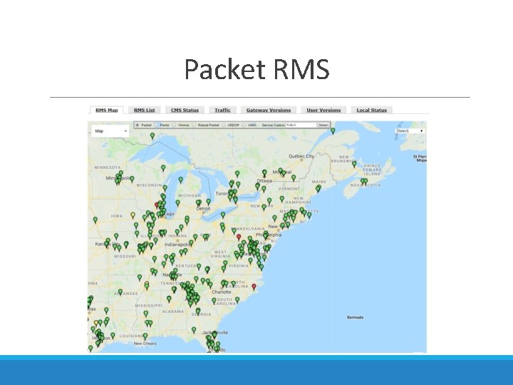 Packet RMS 