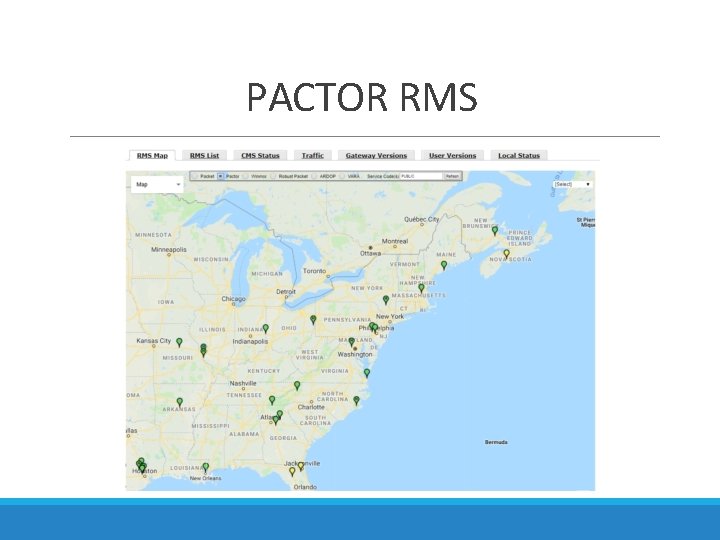 PACTOR RMS 