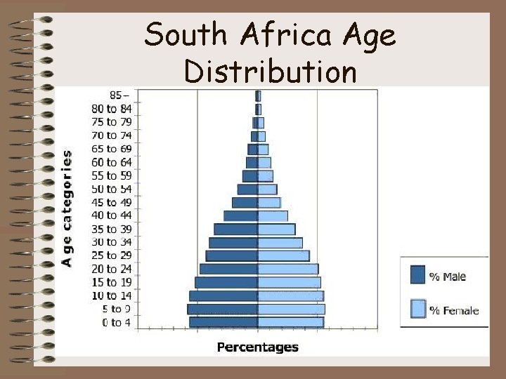 South Africa Age Distribution 