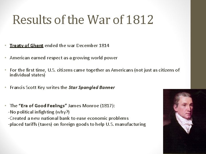 What Was A Result Of The War Of 1812 Apex slidetodoc.com