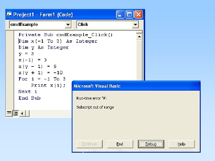 Chapter 8 - Visual Basic Schneider 32 Chapter 8 - Visual Basic Schneider 32